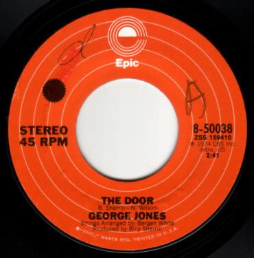 chanel montgomery theres the door|There's The Door~George Jones .